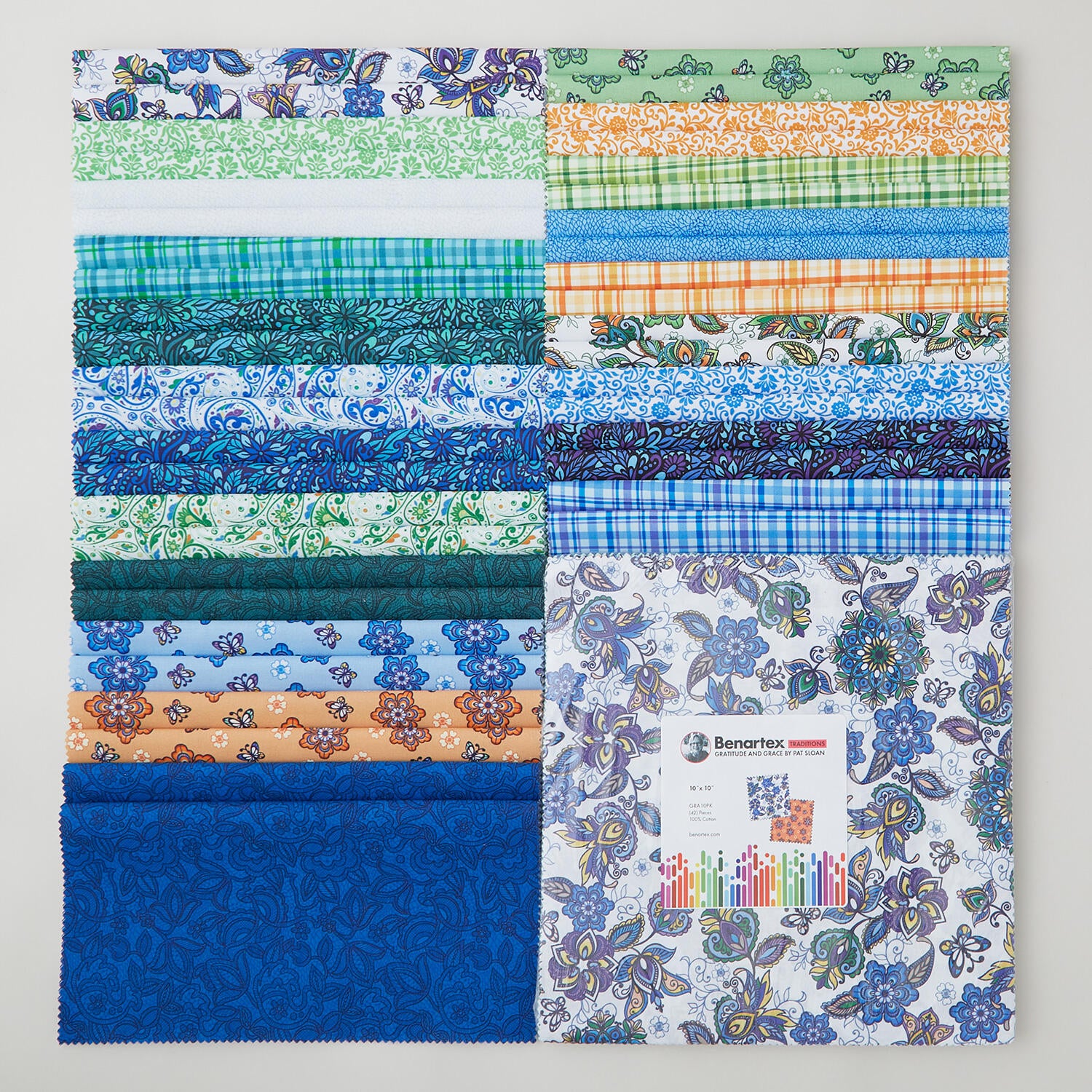 Gratitude and Grace Favorites 10" Squares