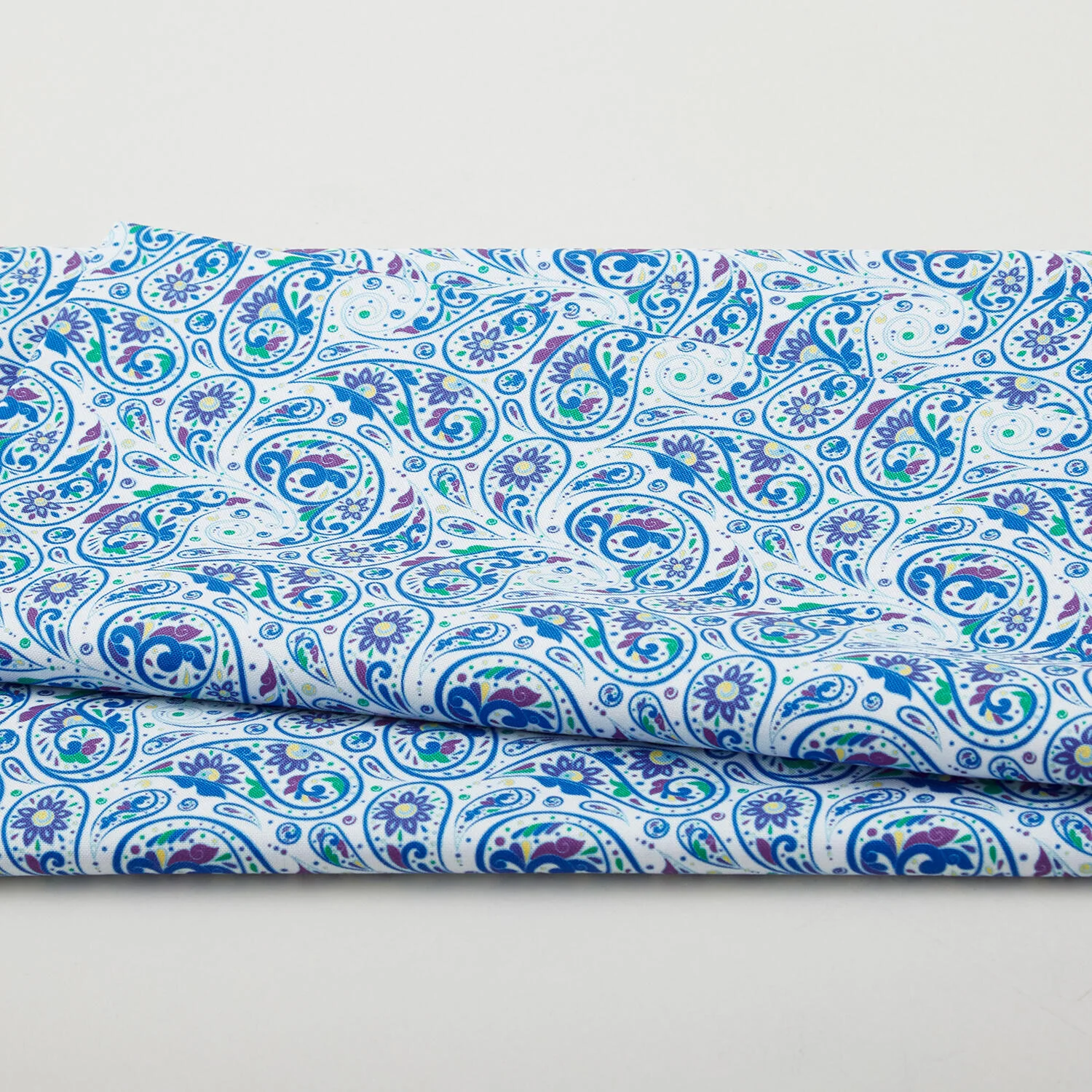 Gratitude and Grace - Quiet Mornings Blue 2 Yard Cut