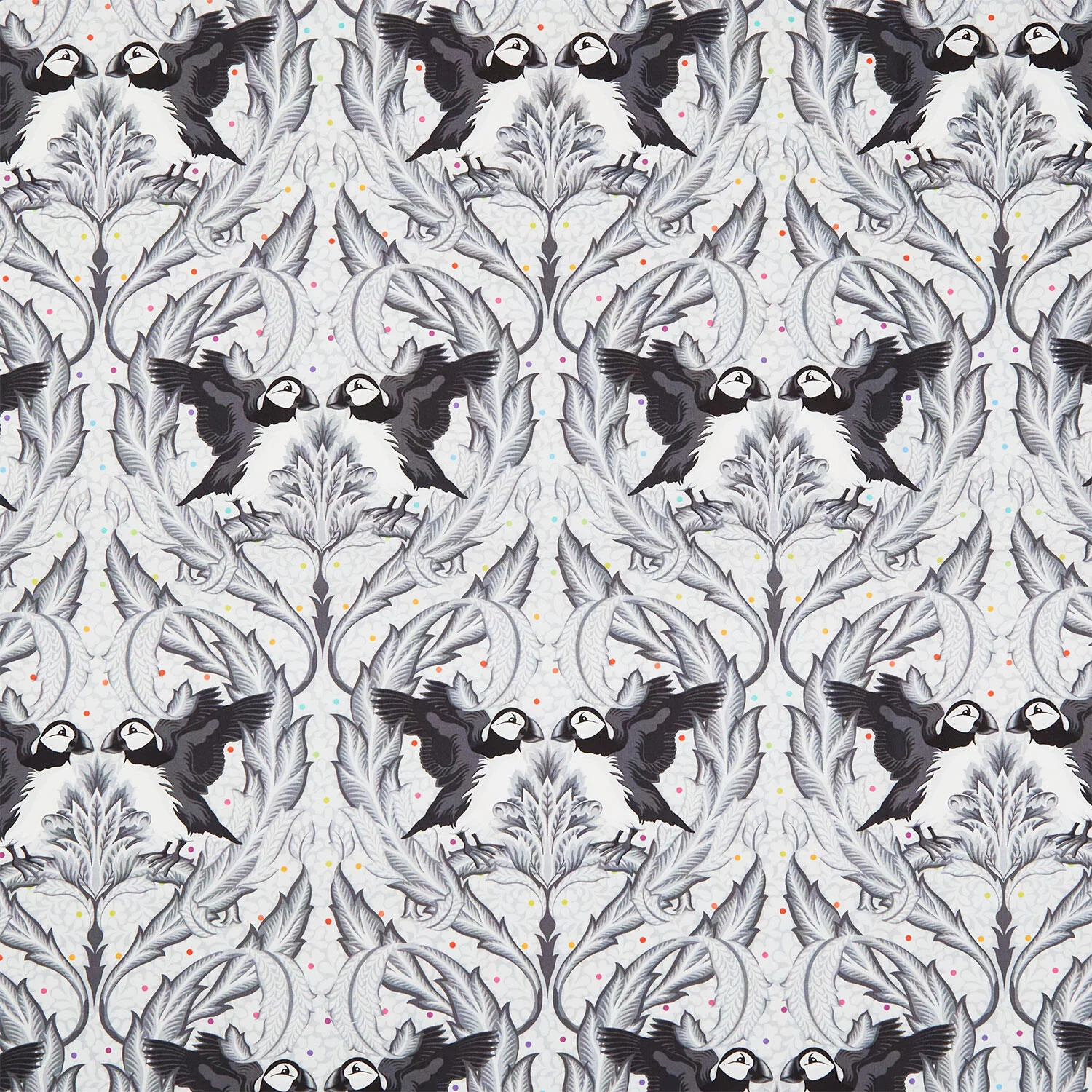 Graywork - Huffin and Puffin Whisper Yardage