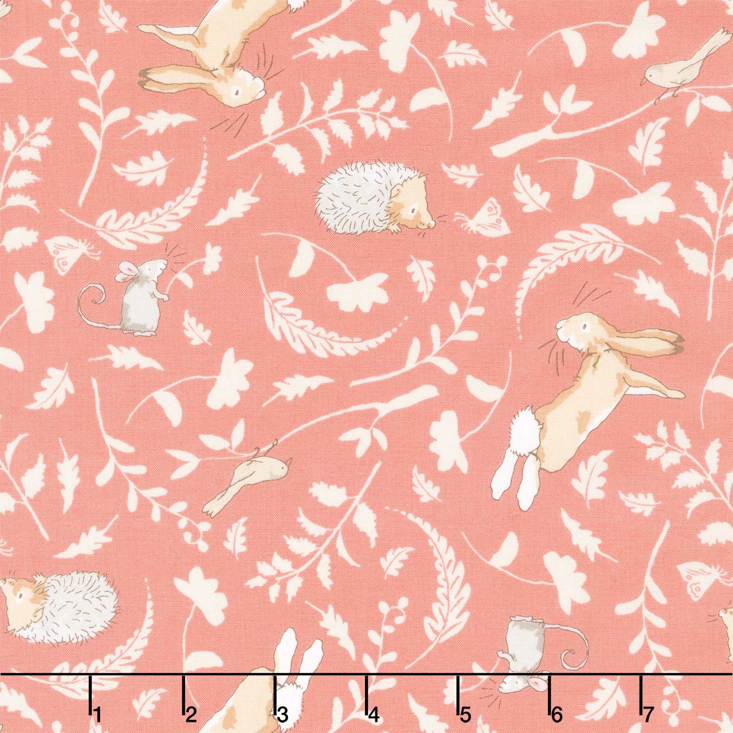 Guess How Much I Love You - Forest Friends Rust Yardage