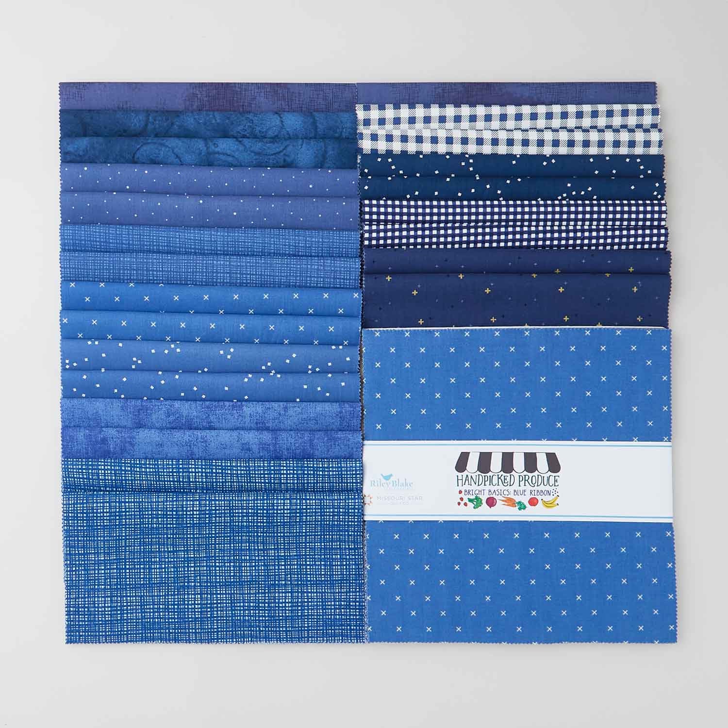 Handpicked Produce Bright Basics Blue Ribbon 10" Stackers 24 pcs.