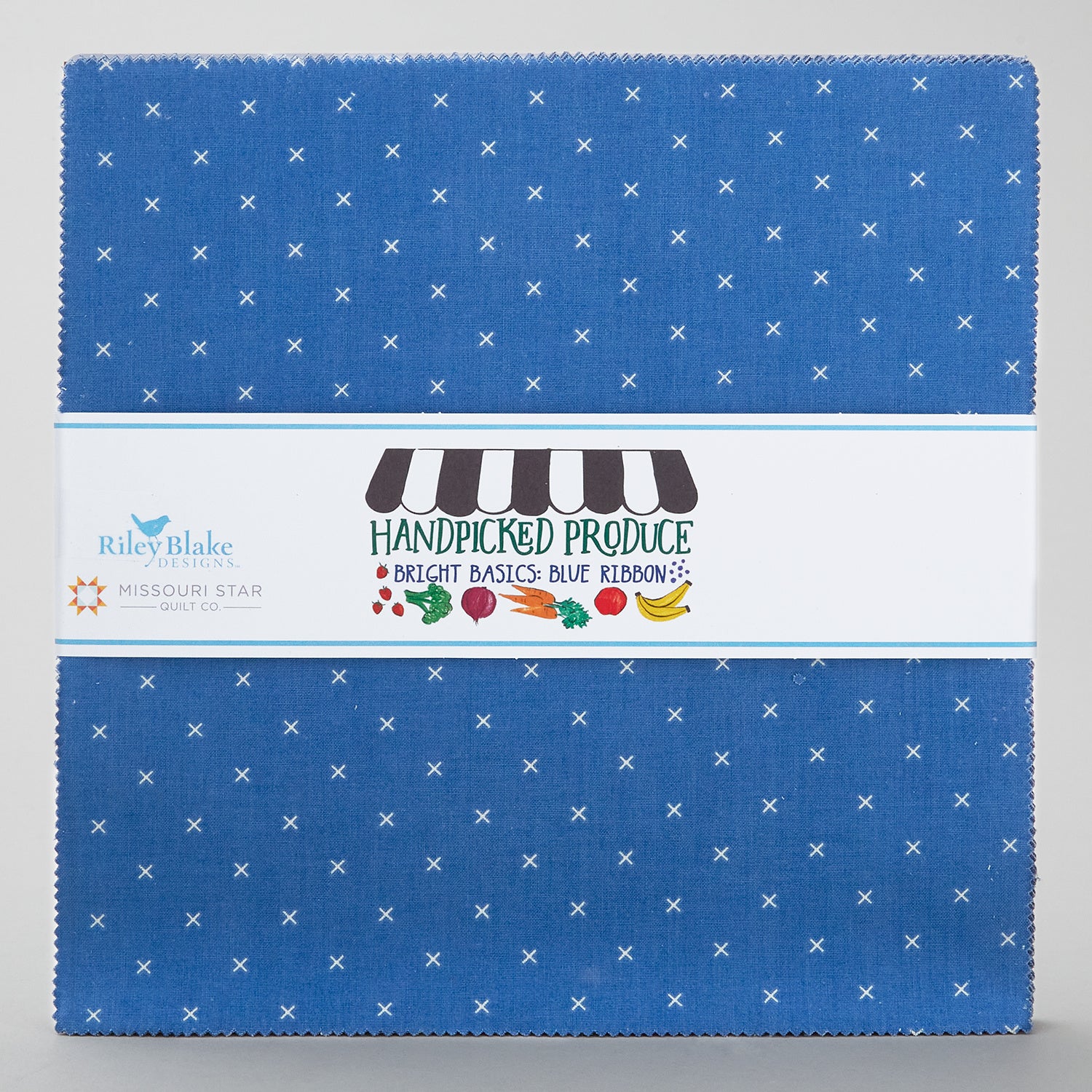 Handpicked Produce Bright Basics Blue Ribbon 10" Stackers 24 pcs. - Image 2