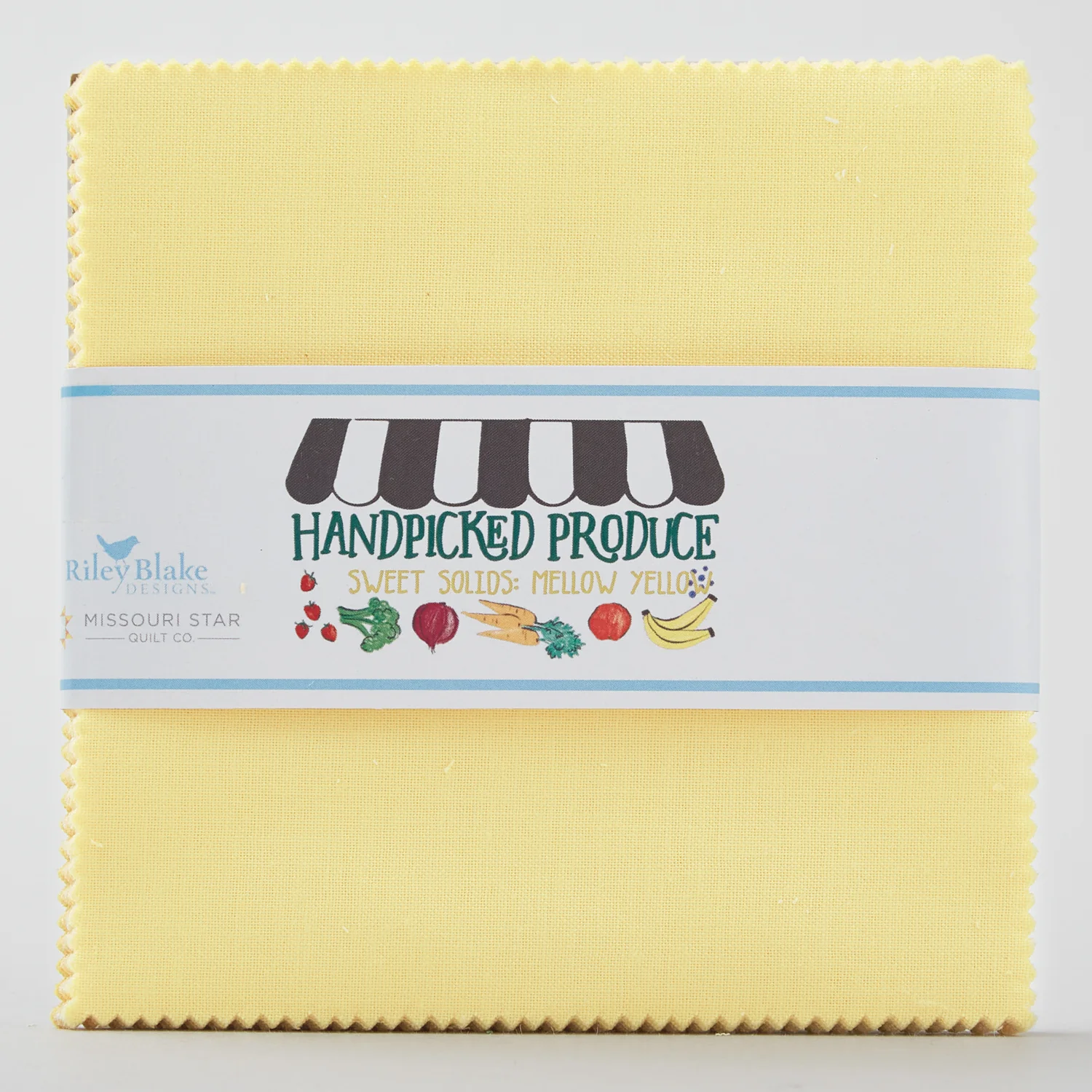 Handpicked Produce - Sweet Solids Mellow Yellow 5" Stackers 20 pcs. - Image 2
