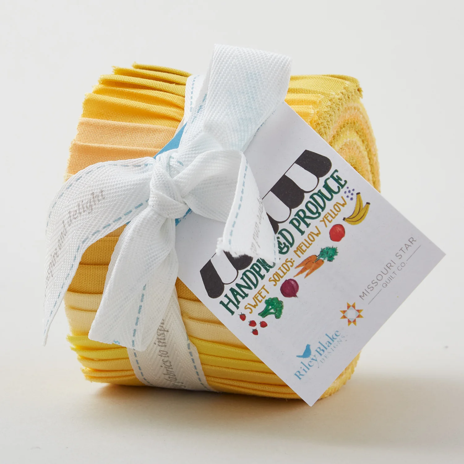 Handpicked Produce - Sweet Solids Mellow Yellow Rolie Polie 20 pcs. - Image 2