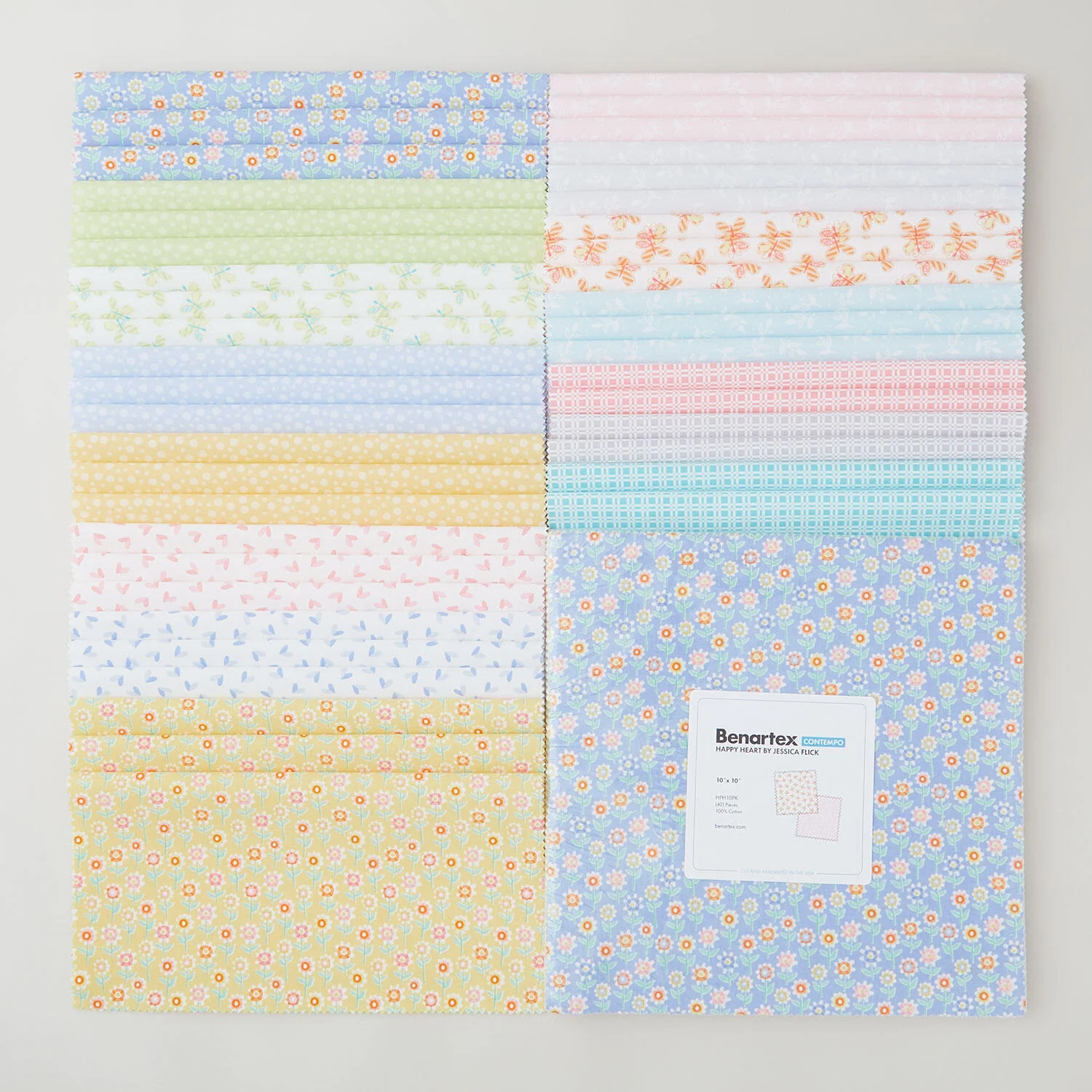 Happy Heart Favorites 10" Squares