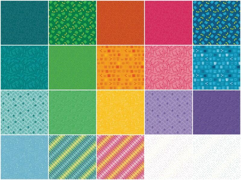Happy Notes 10" Squares - Image 3