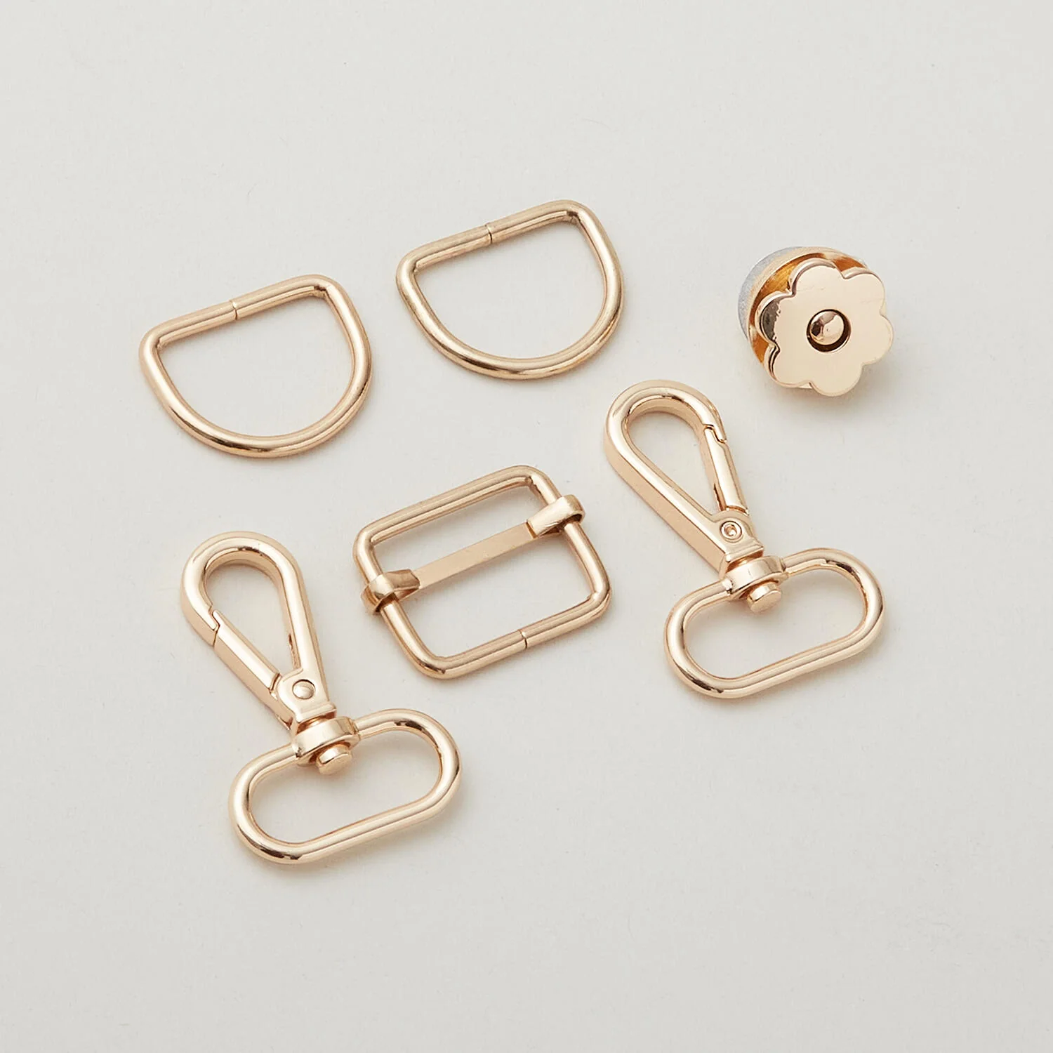 Hardware Pack - 1" Rose Gold