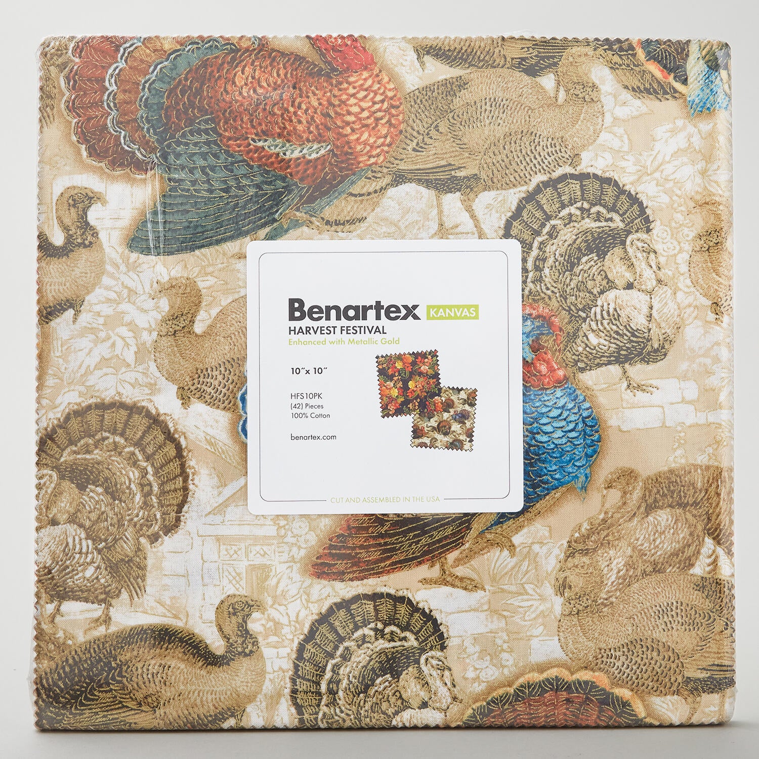 Harvest Festival Favorites 10" Squares - Image 2