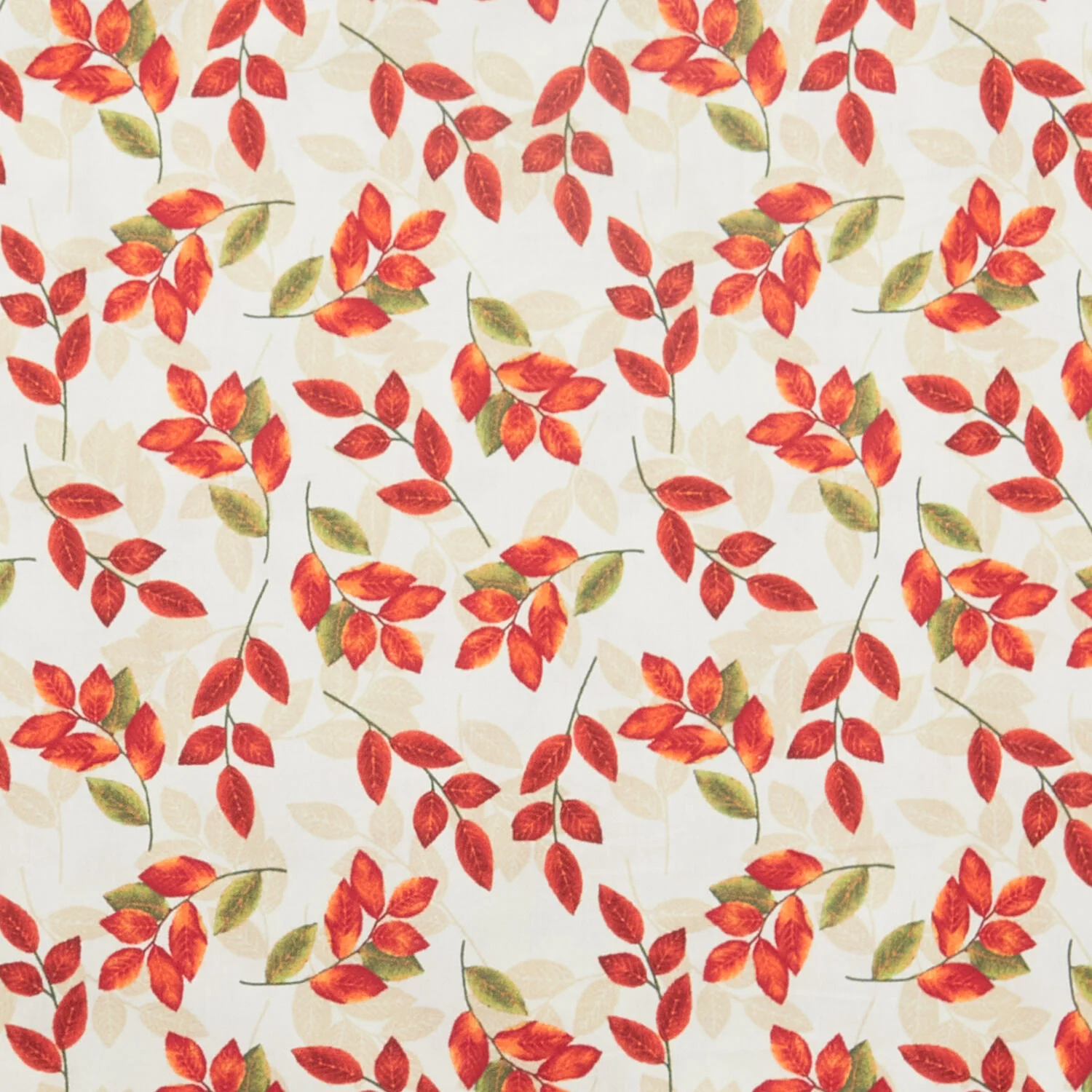 Harvest Gathering - Harvest Gathering Leaves Cream 2 Yard Cut - Image 2