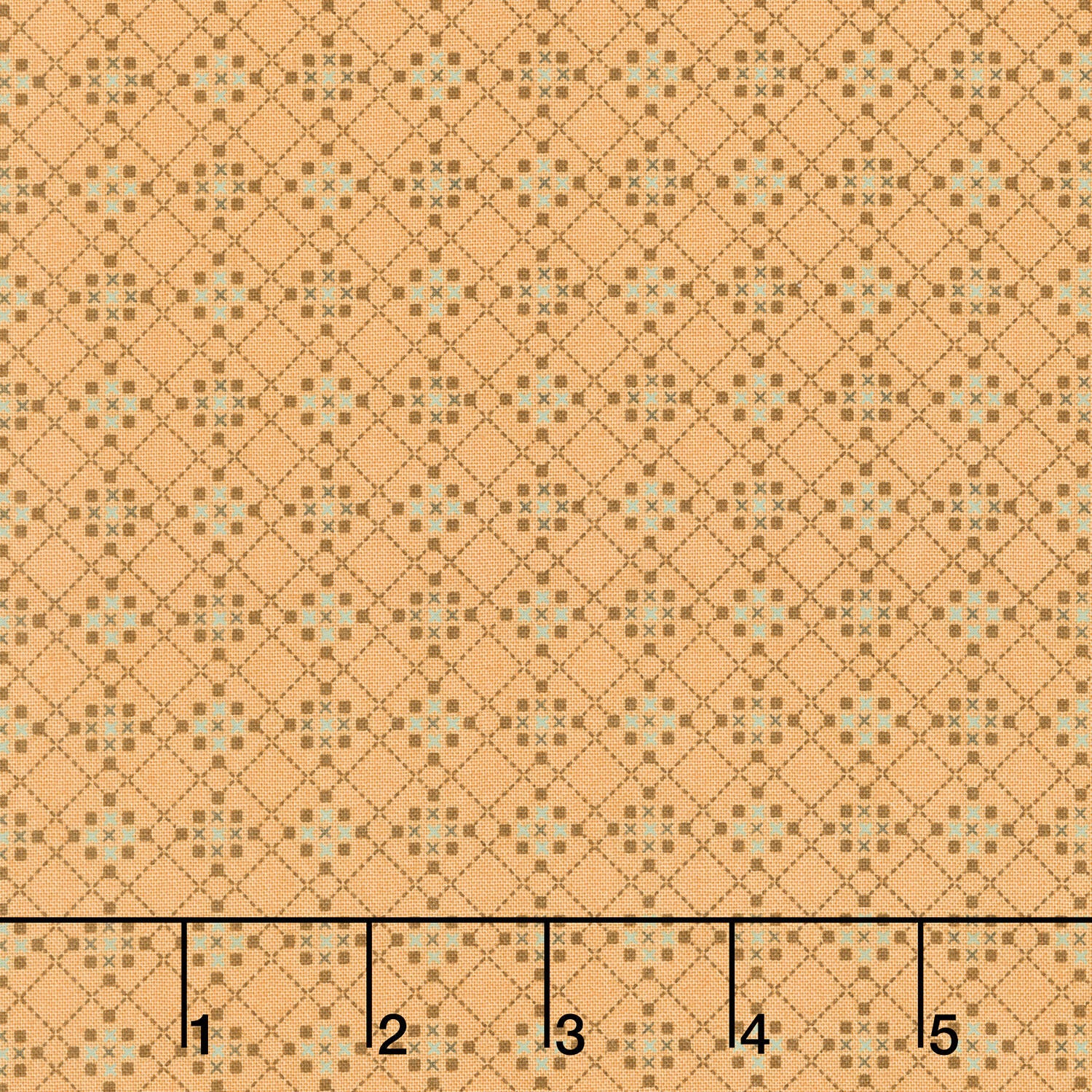 Harvest Thyme - Waffle Weave Pumpkin Yardage