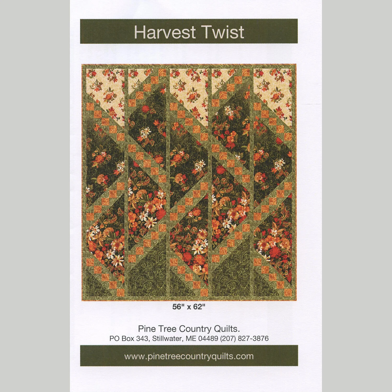 Harvest Twist Quilt Pattern