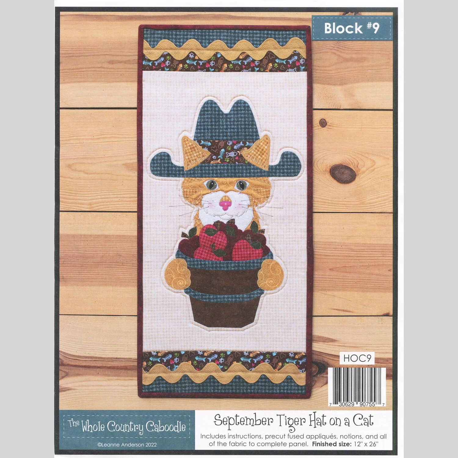 Hat on a Cat Door Banner Kit - Fall - Image 3
