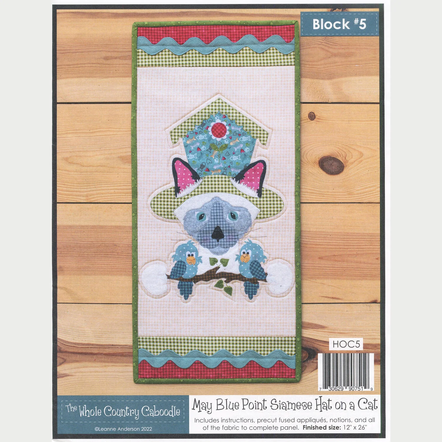 Hat on a Cat Door Banner Kit - Spring - Image 3