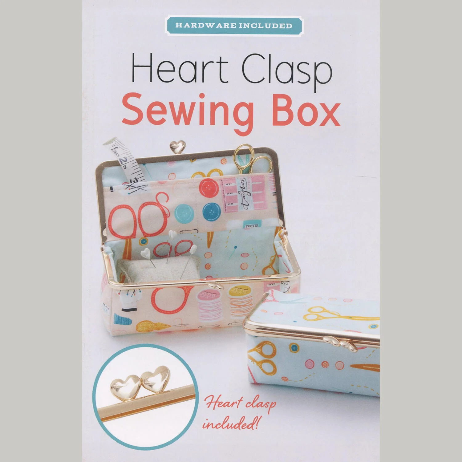 Heart Clasp Sewing Box Kit - Image 5