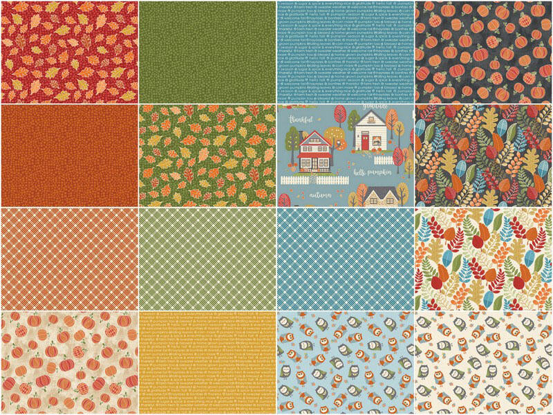 Hello Pumpkin Favorites 10" Squares - Image 3