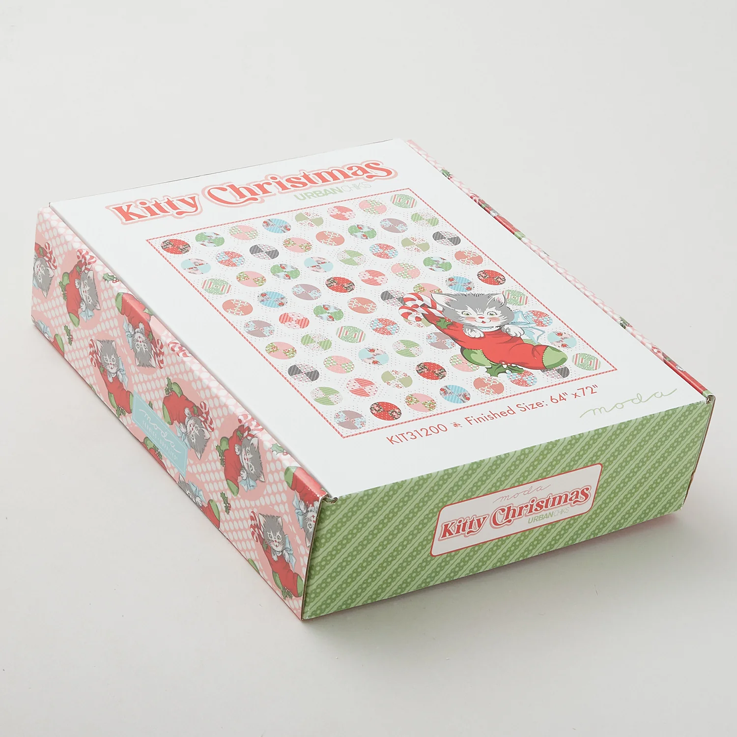 Here Comes Santa Claws Quilt Kit - Image 4