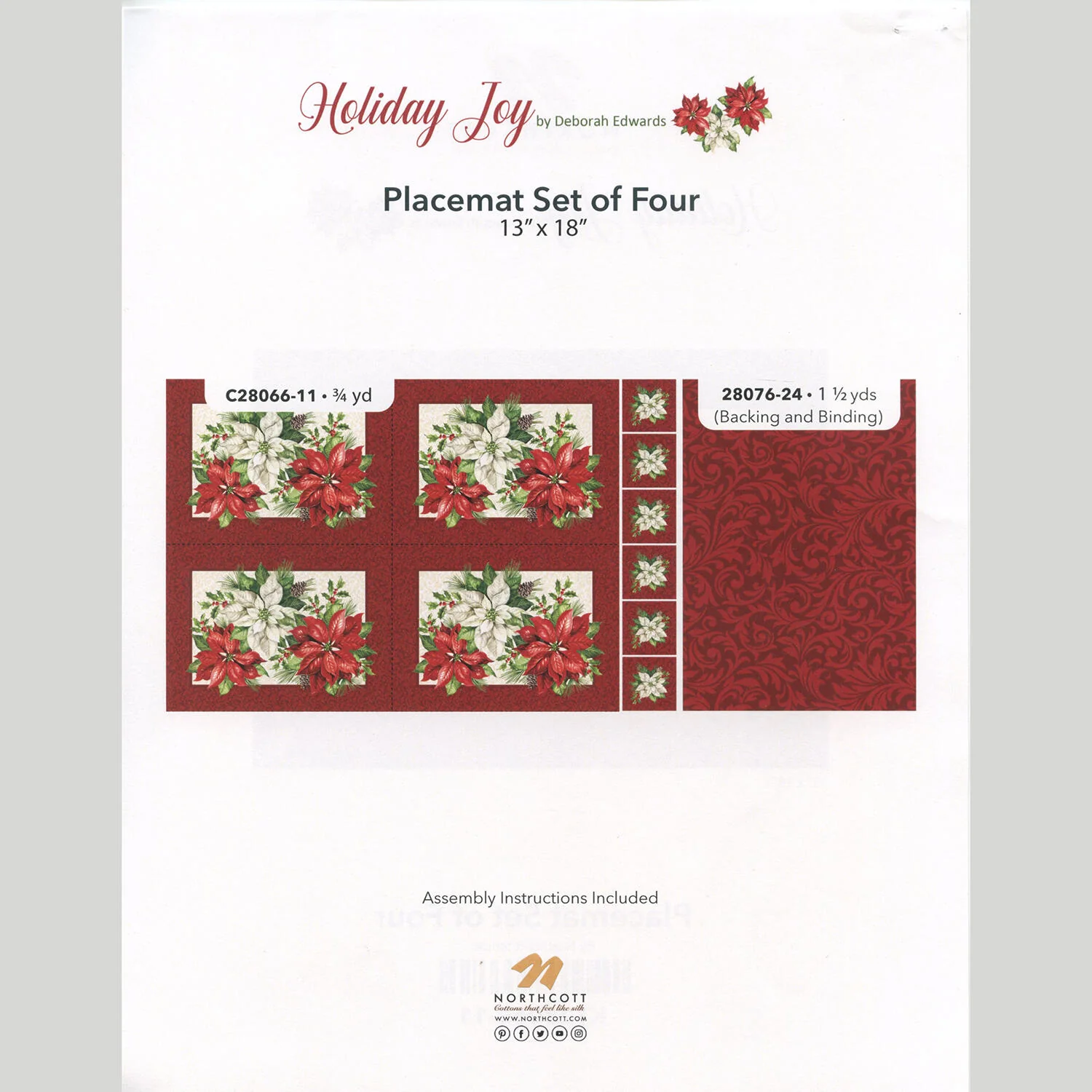 Holiday Joy Placemats Kit - Image 4