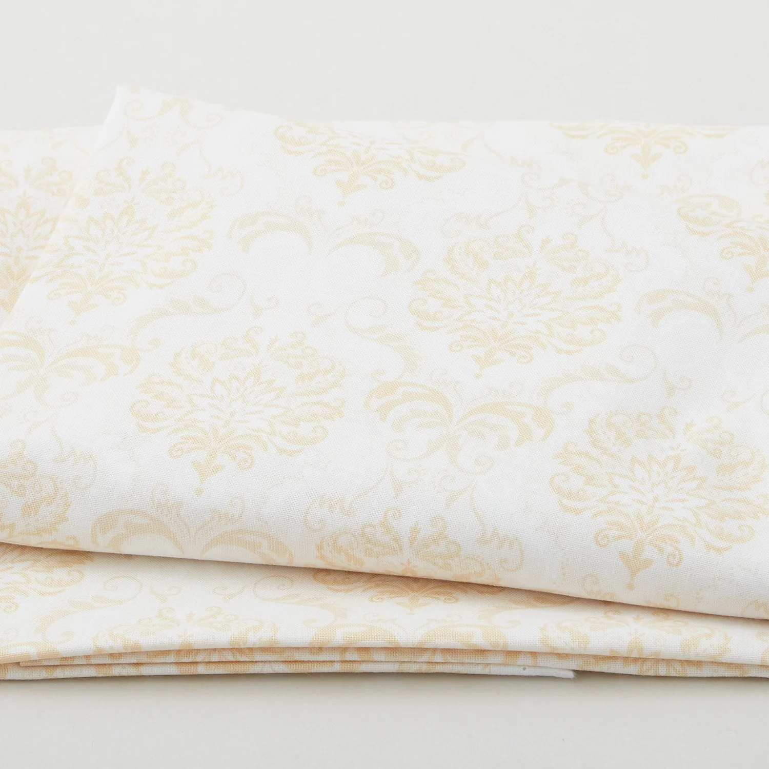 Holly Berry Park - Damask Cream 2 Yard Cut