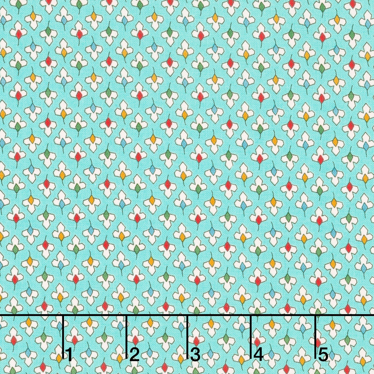 Home Town Holiday - Lights Sea Glass Yardage