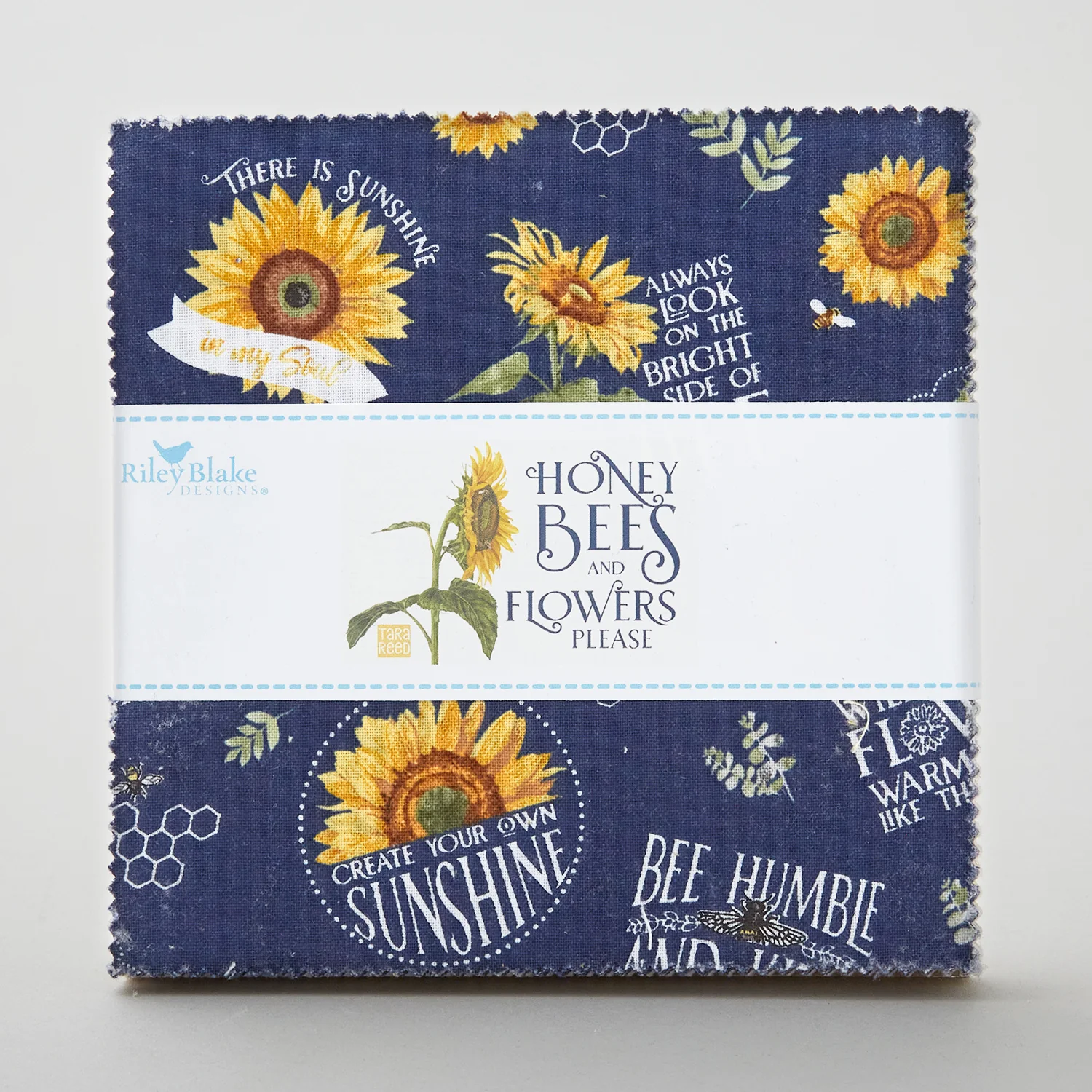Honey Bees and Flowers Please 5" Stackers - Image 2