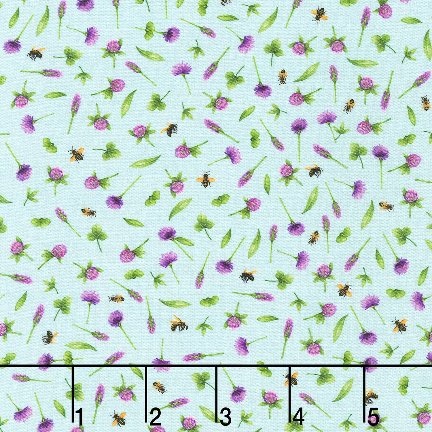 Honey Flower - Sky Yardage
