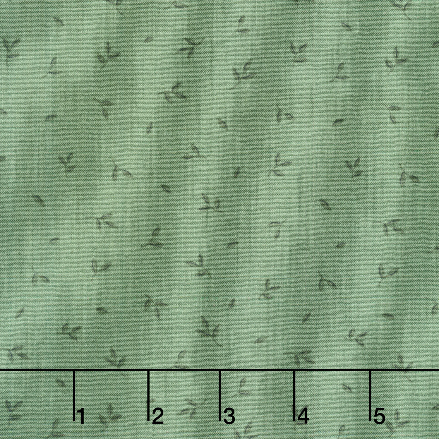 Honeycrisp - Tumbling Leaves Granny Green Yardage - Image 2