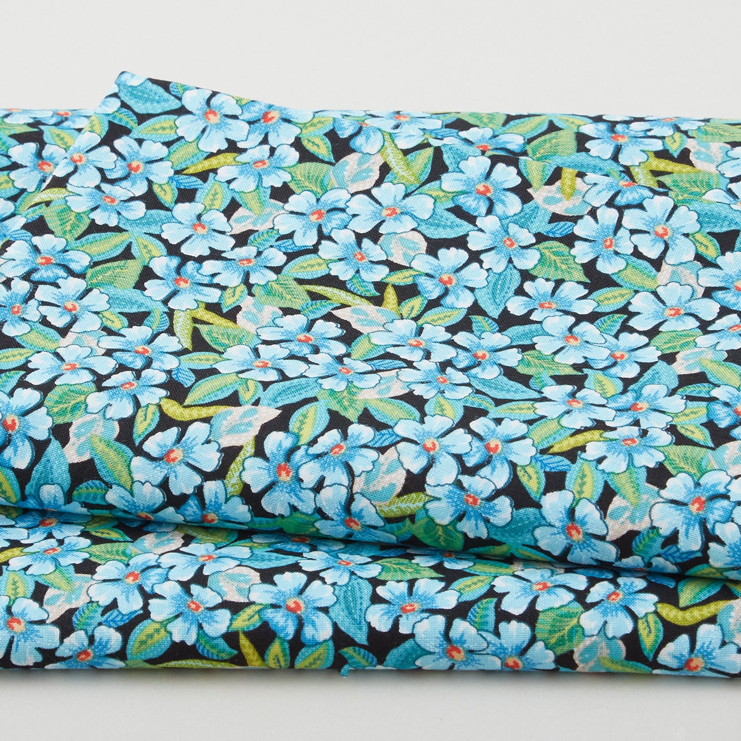 Hothouse Magic - Small Floral Black 2 Yard Cut
