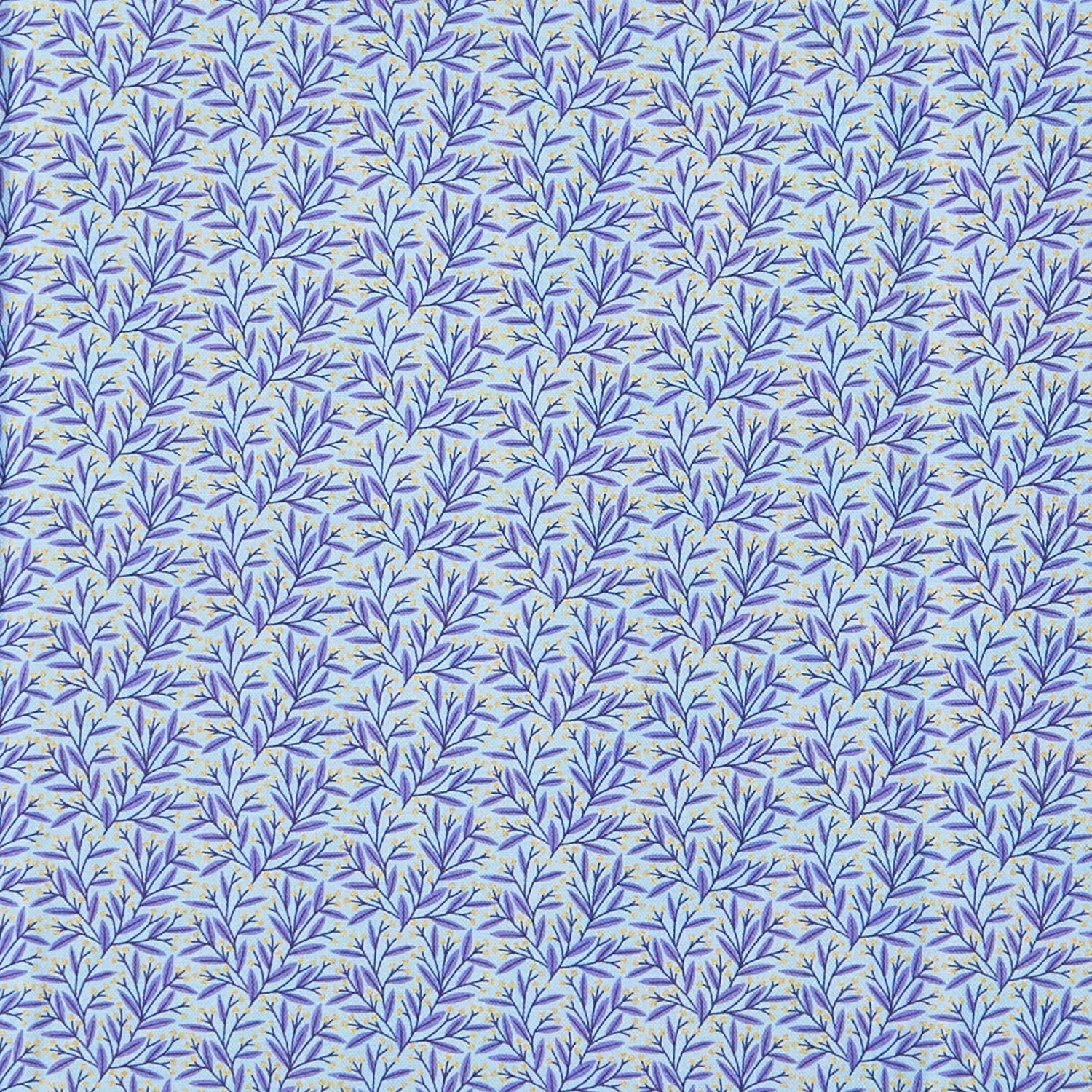 Hummingbird Haven Favorites - Cyan Damask 2 Yard Cut - Image 2