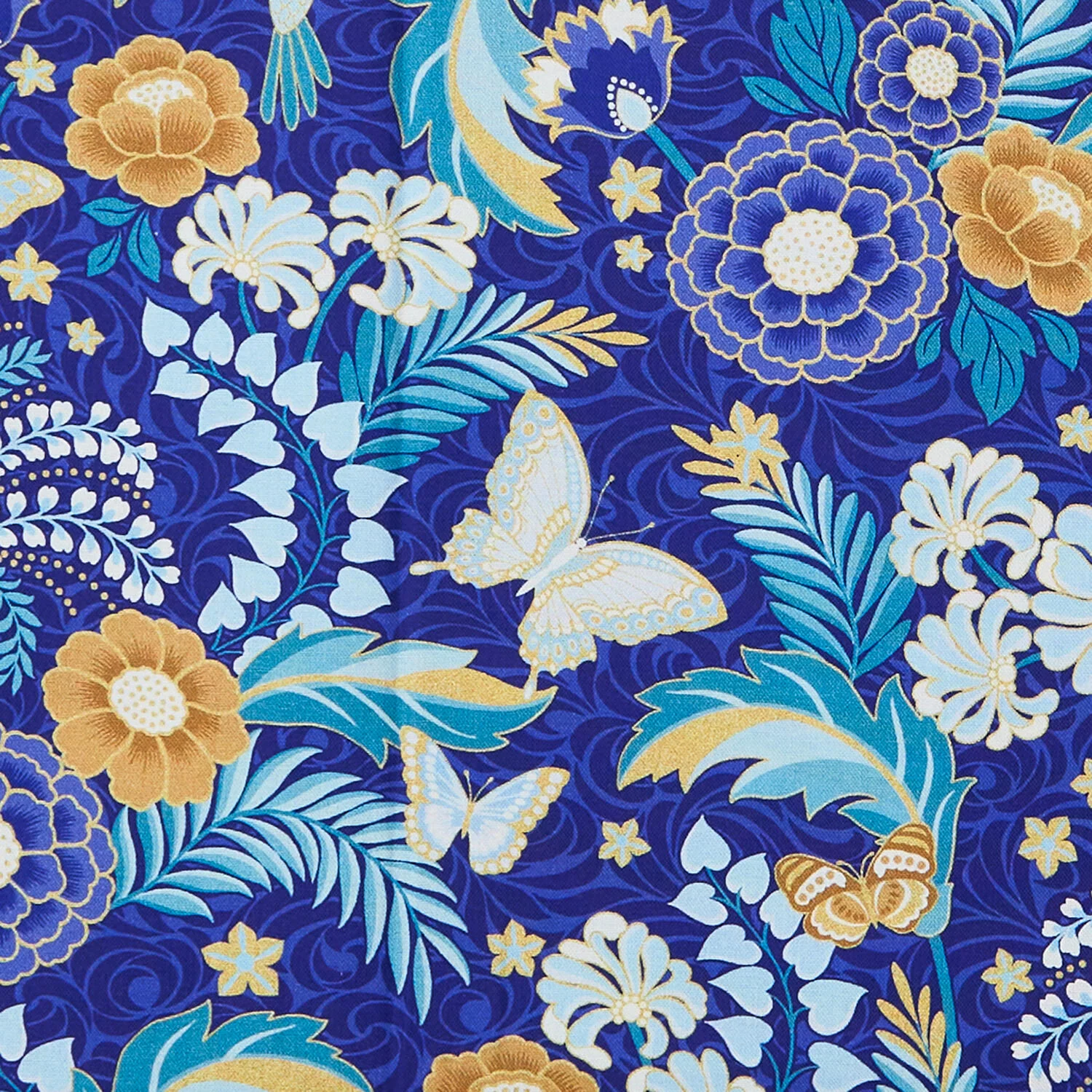 Hummingbird Haven Favorites - Sapphire Hummingbird 2 Yard Cut - Image 2