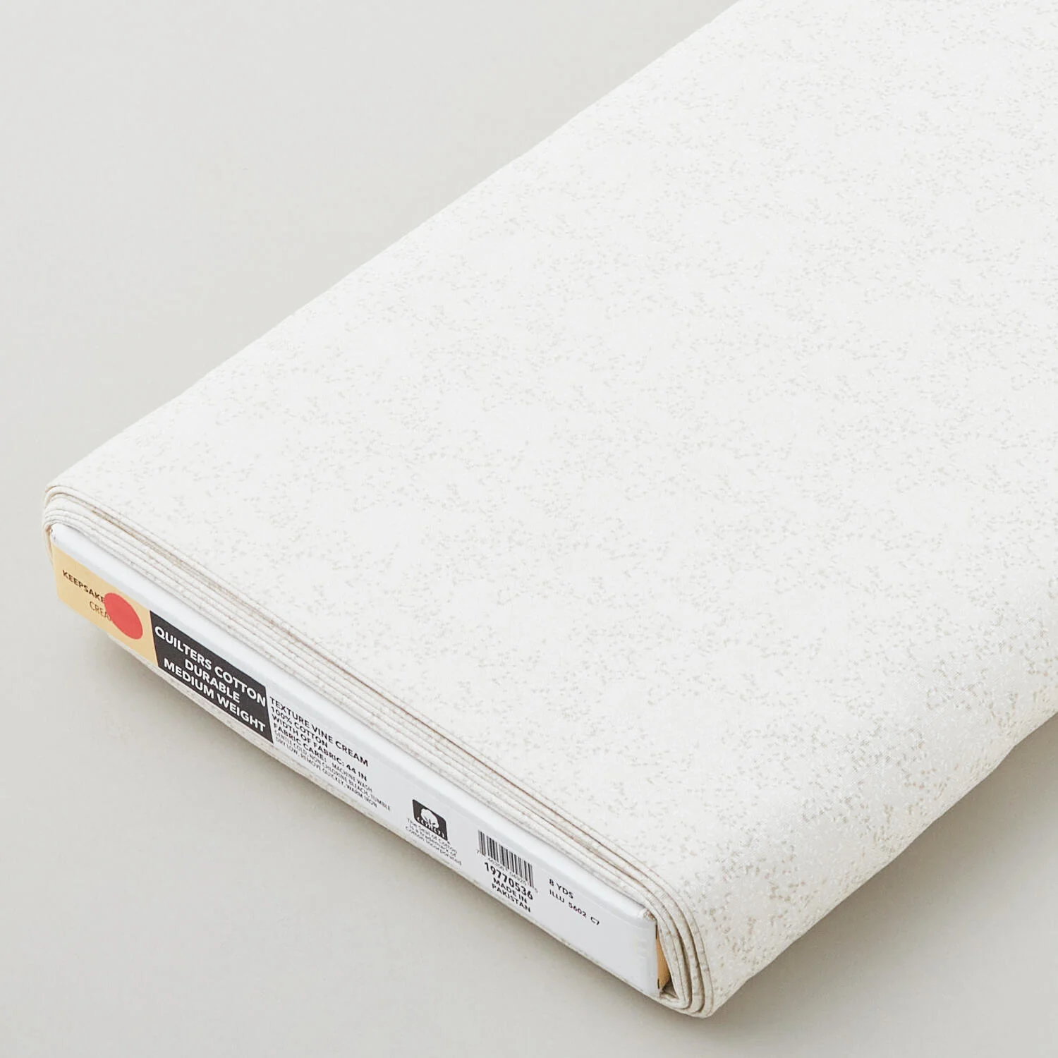 Illusions Collection - Ditsy on Texture Cream 8 Yard Bolt