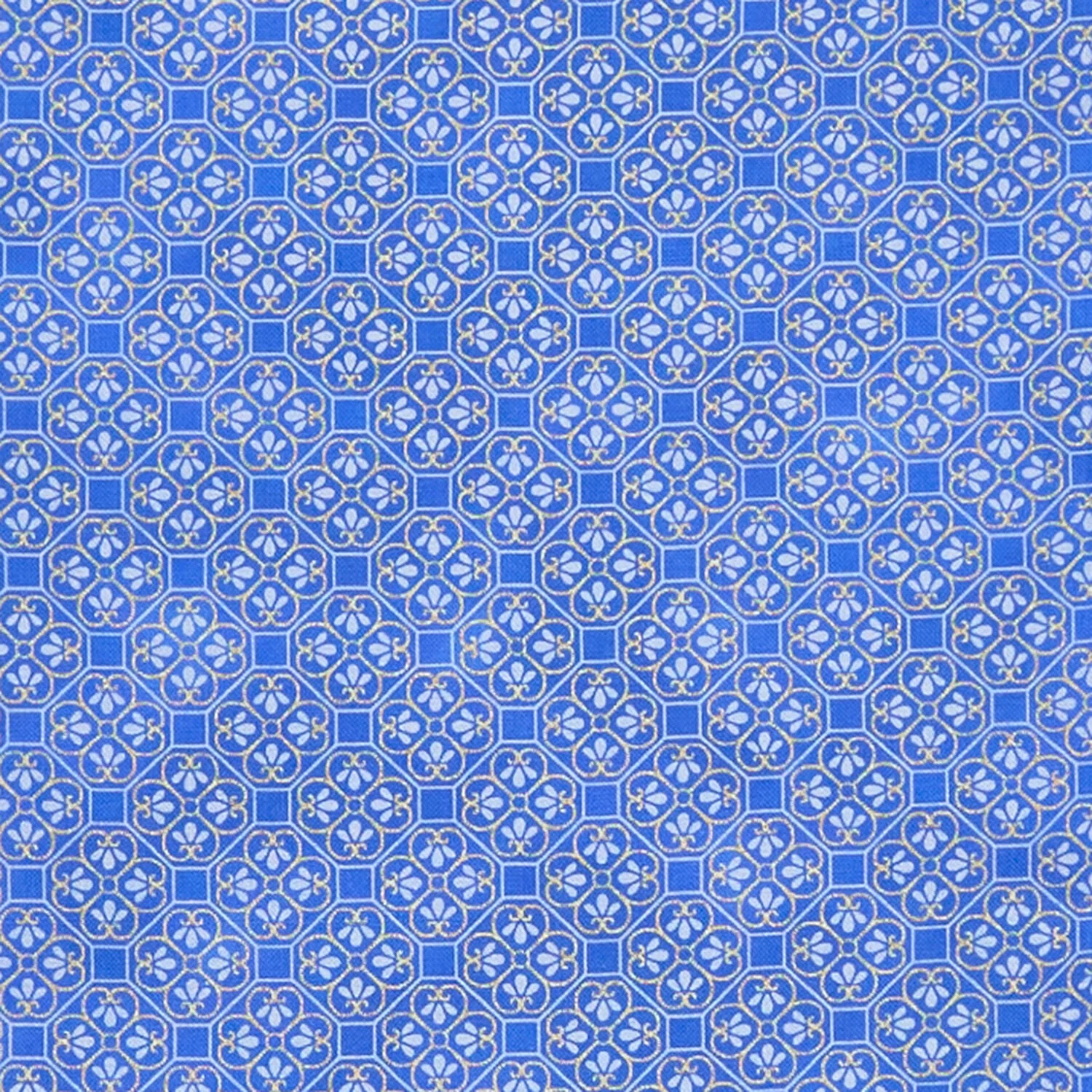 Imperial Collection - Hana Favorites Cobalt Geometric 2 Yard Cut - Image 2