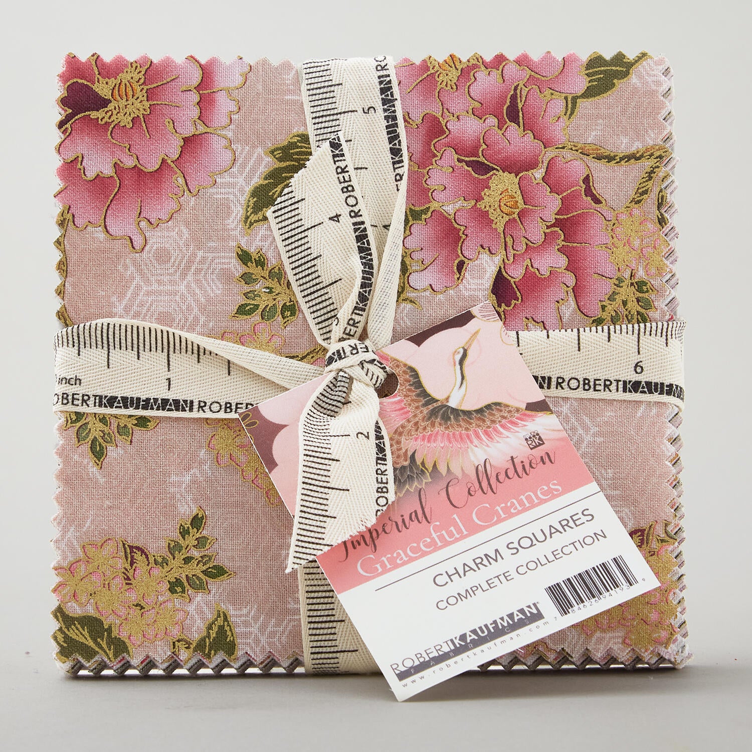 Imperial Collections - Graceful Cranes Metallic Charm Pack - Image 2