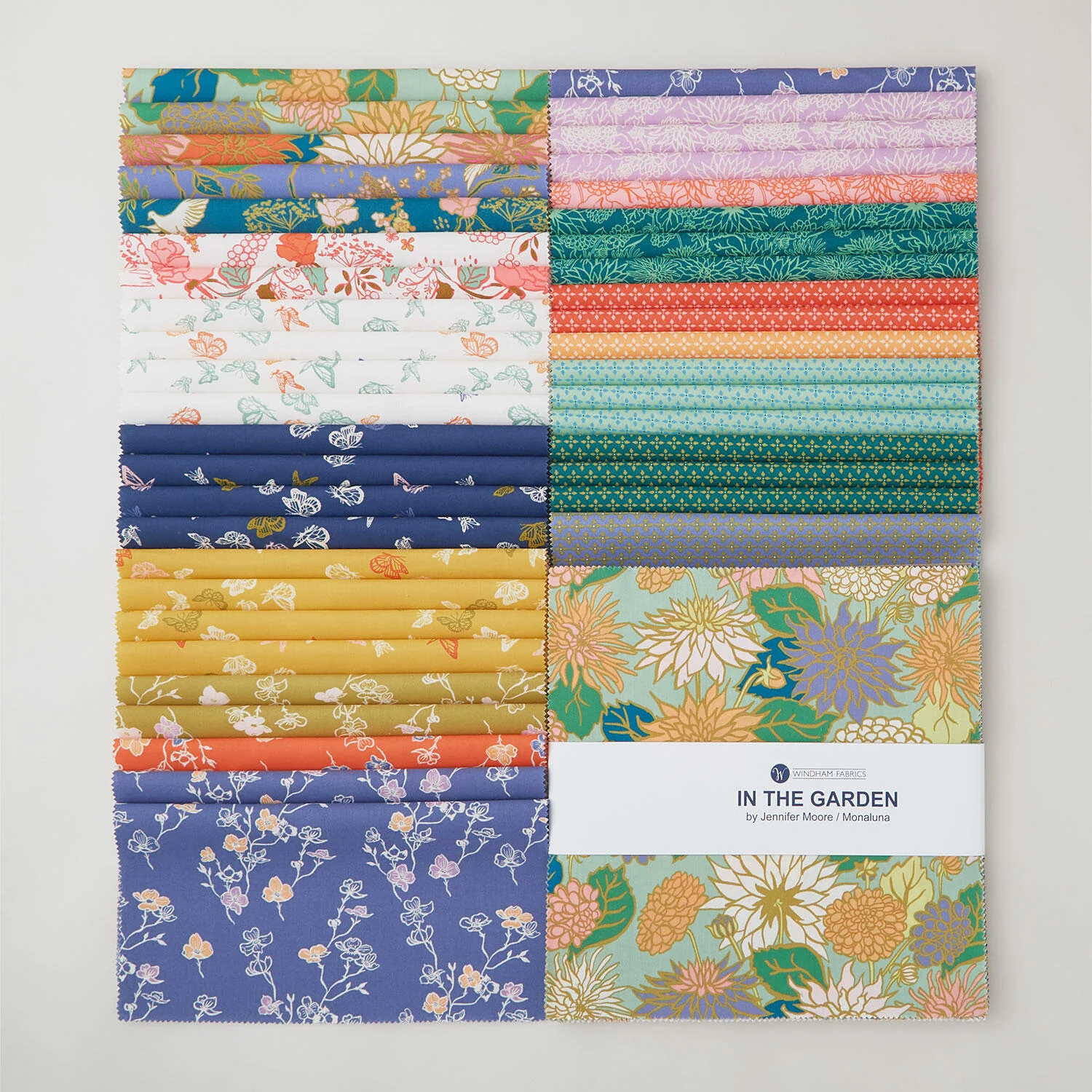 In the Garden Favorites 10" Squares