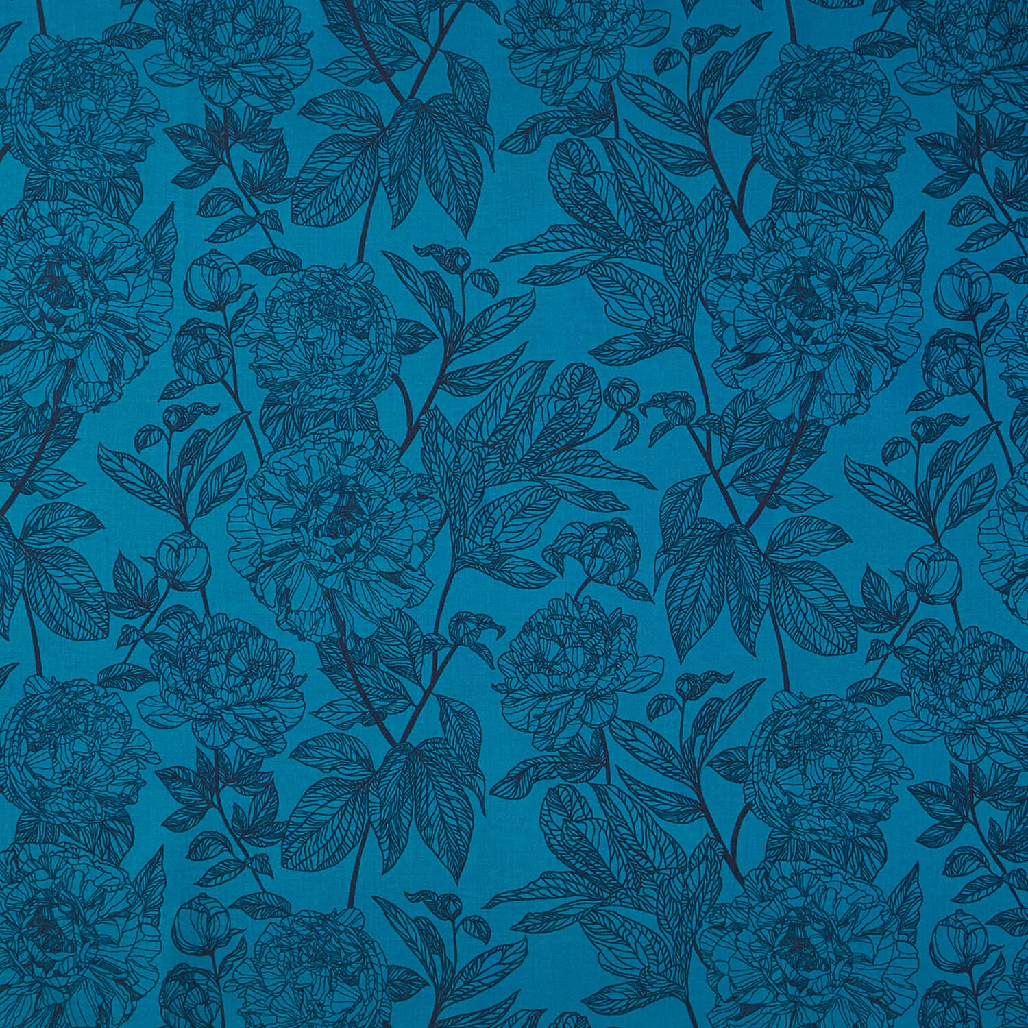 Indelible - Peony Ocean Yardage