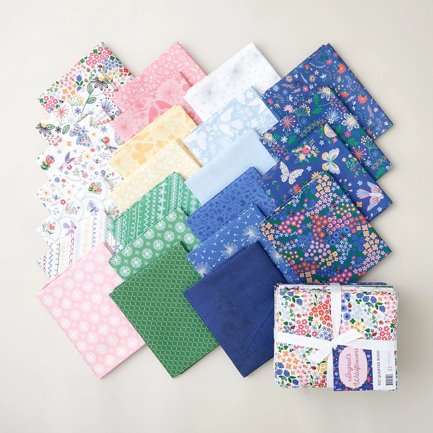 Ingrid's Wildflowers Fat Quarter Bundle