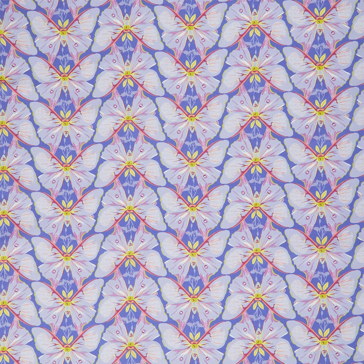 Insectarium - Luna Periwinkle Yardage