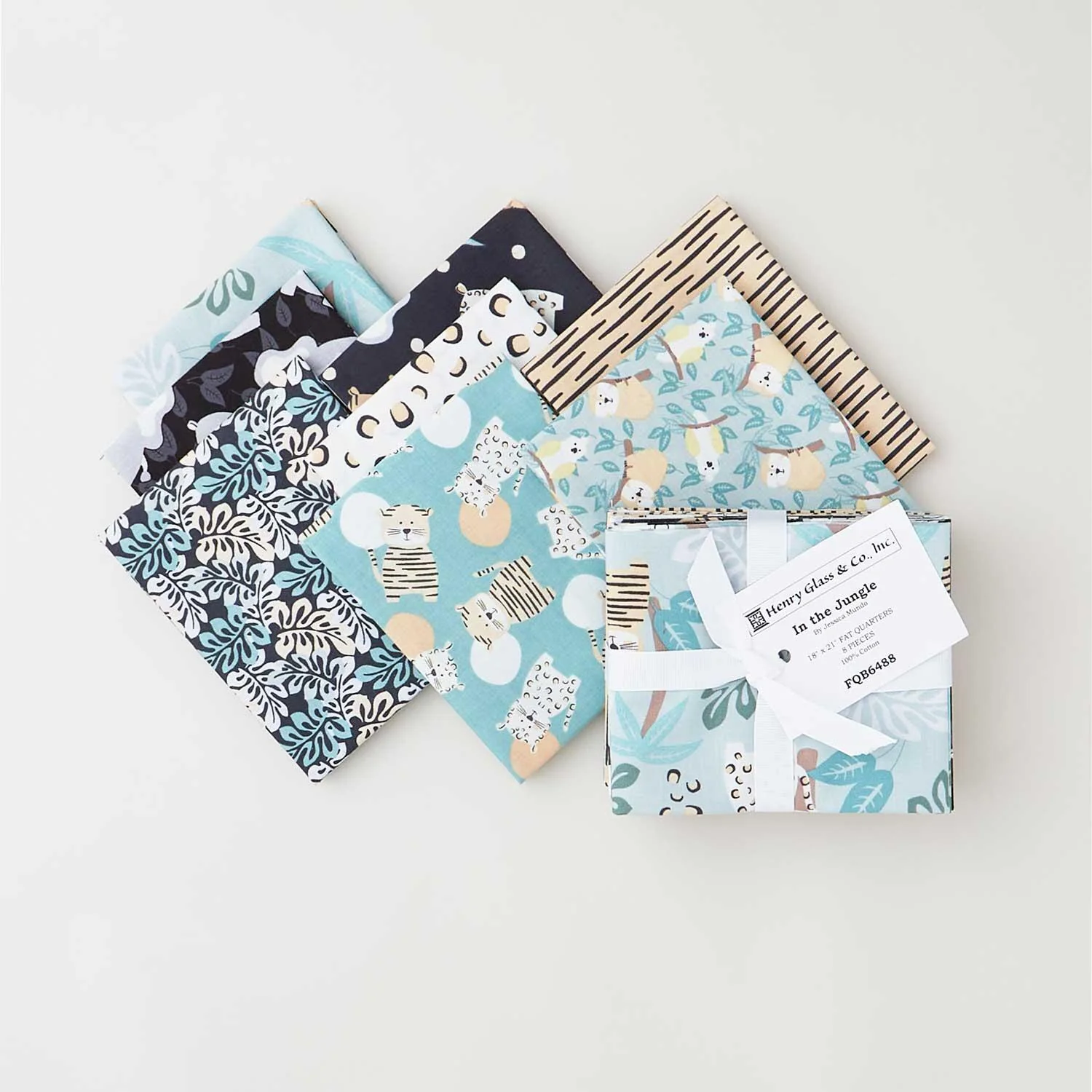 Into The Jungle Favorites Fat Quarter Bundle - 8 Piece