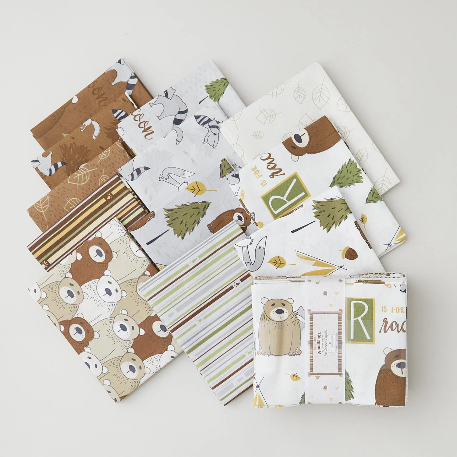 Into The Woodlands Fat Quarter Crystals