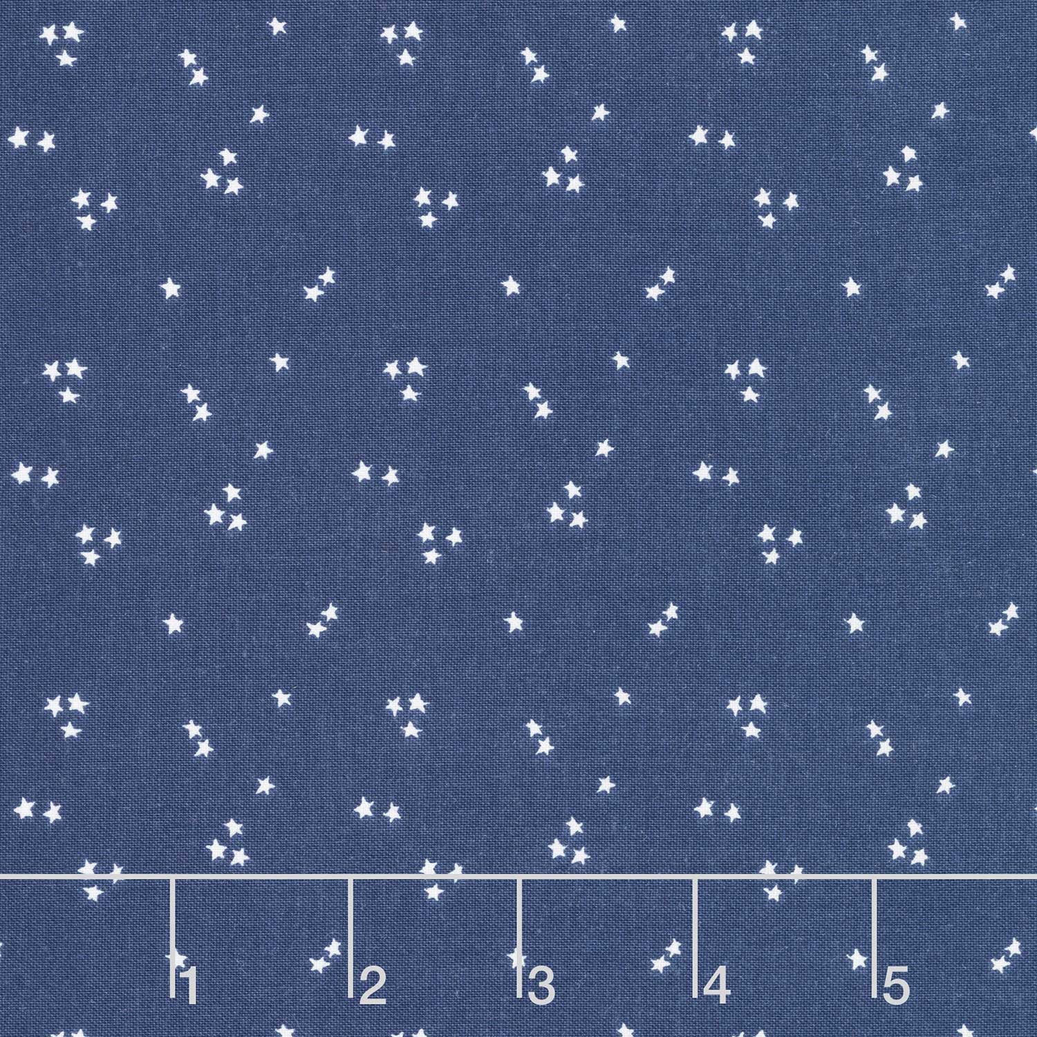 It Takes a Village - Shining Star Hero Blue Yardage