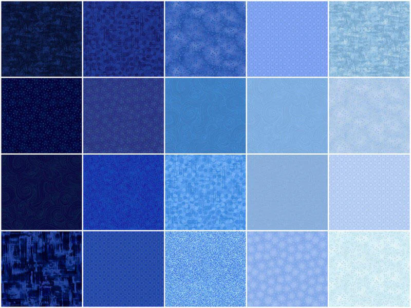 I've Got Hue, Babe Blue Moon Fat Quarter Bundle - Image 3