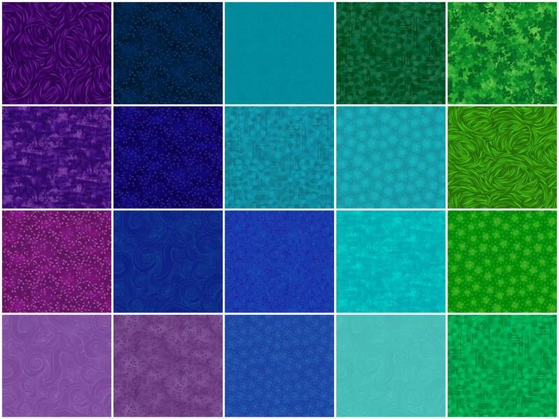 I've Got Hue, Babe - Crown Jewels Fat Quarter Bundle - Image 3