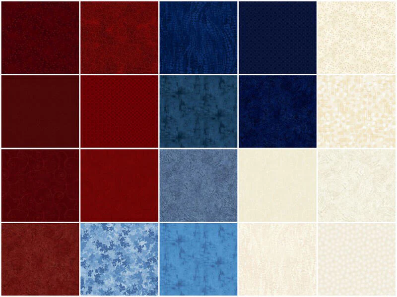 I've Got Hue, Babe Independence Fat Quarter Bundle - Image 3