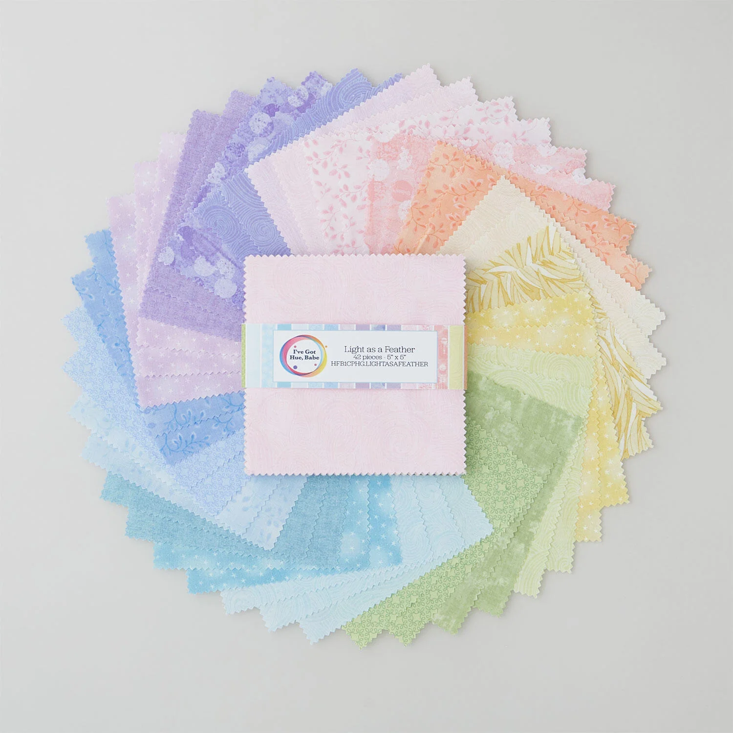 I've Got Hue, Babe Light As A Feather Charm Pack