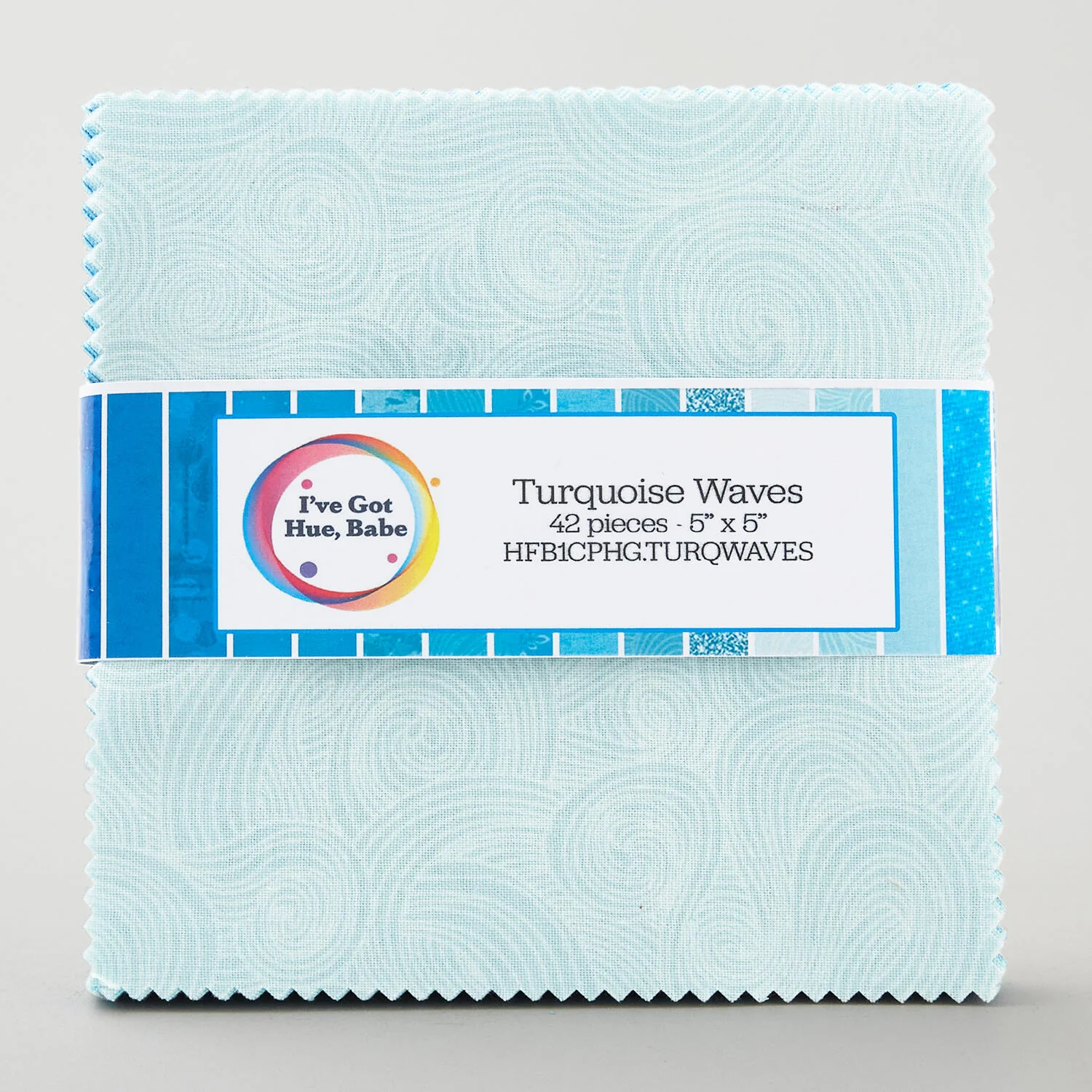I've Got Hue, Babe Turquoise Waves Charm Pack - Image 2