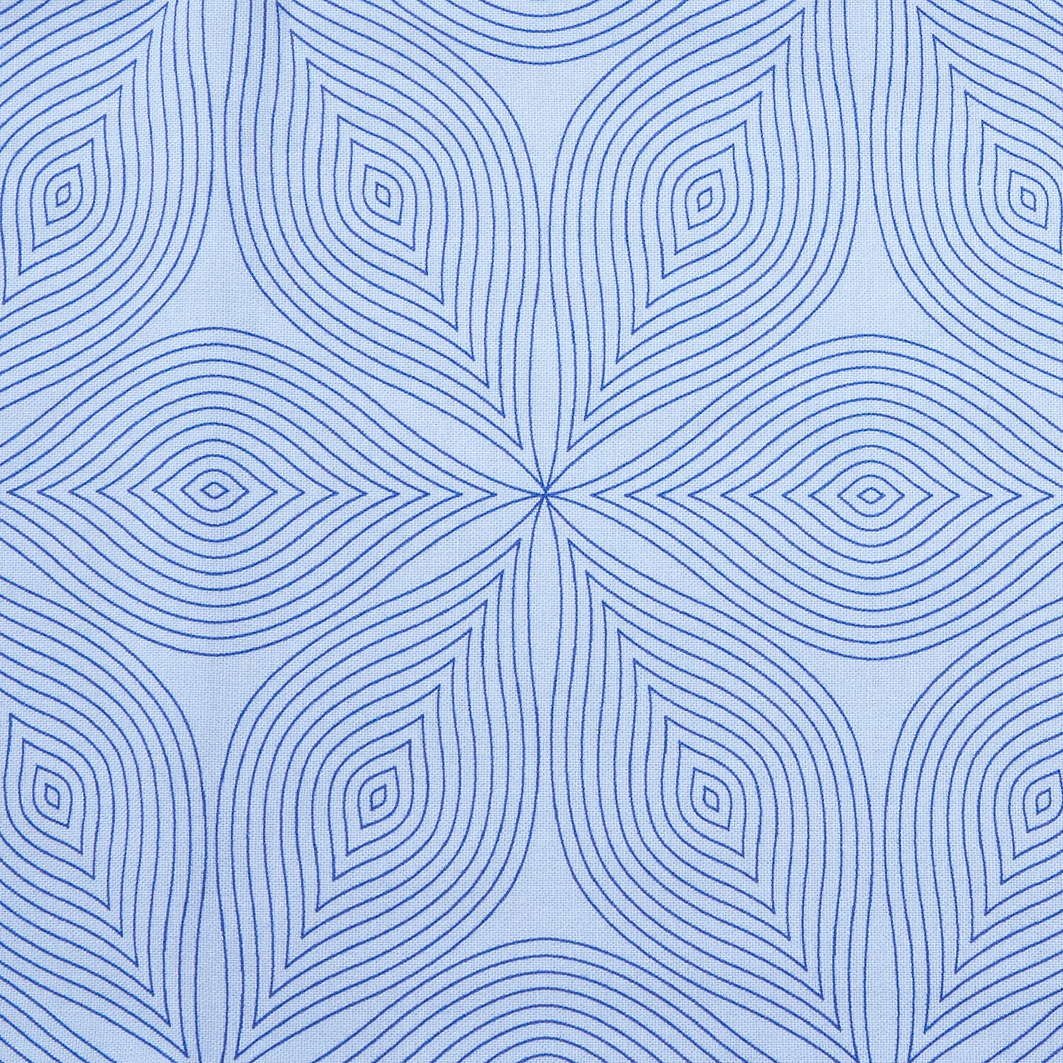 Jardin Blue Favorites - Sky Petals 2 Yard Cut - Image 2
