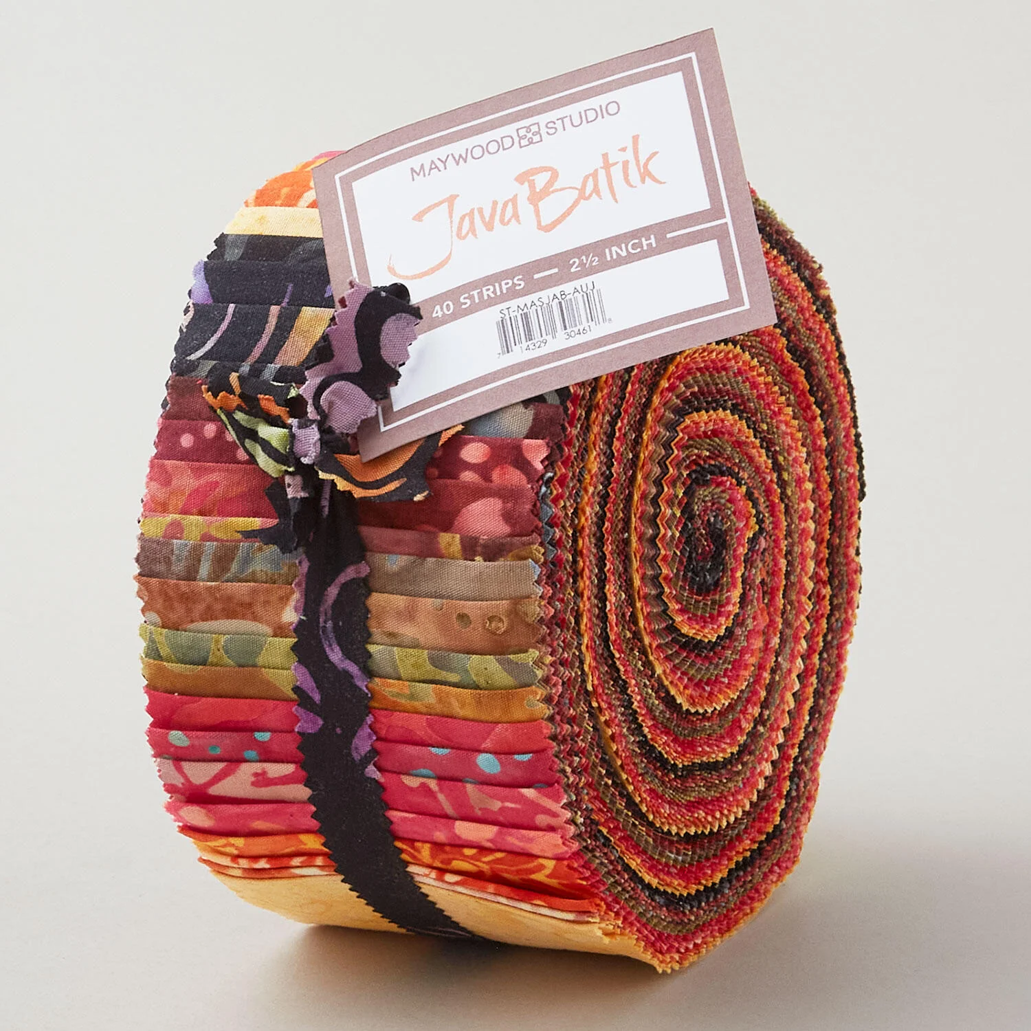 Java Batiks Autumn Jewel Favorites Strips - Image 2