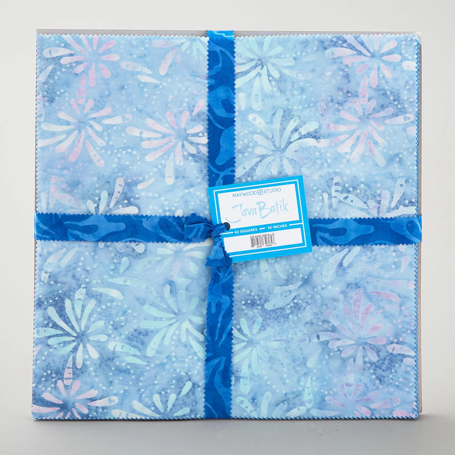 Java Batiks Blue Favorites 10" Squares - Image 2