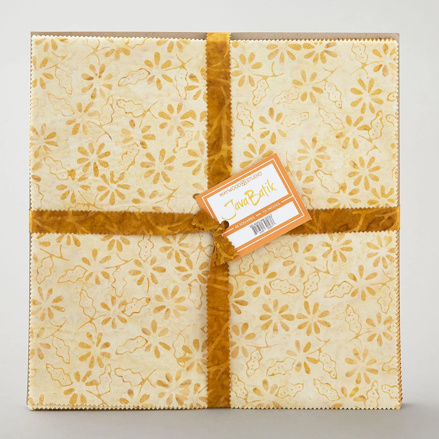Java Batiks Gold Favorites 10" Squares - Image 2
