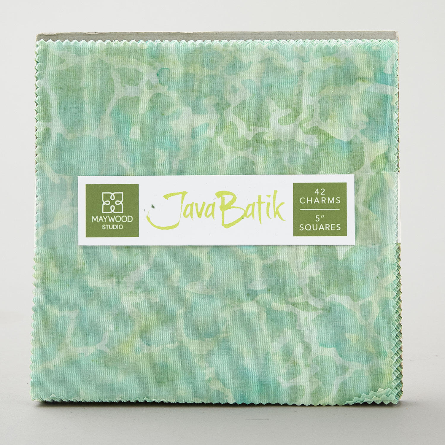 Java Batiks Green Favorites Charm Pack - Image 2