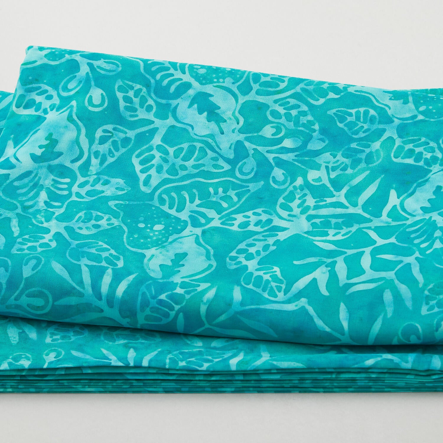 Java Batiks - Ocean Breeze Turquoise 3 Yard Cut